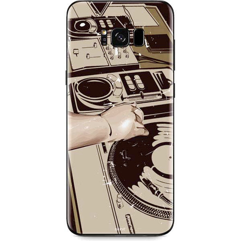 DJ Spinning Galaxy S8 Plus Skin